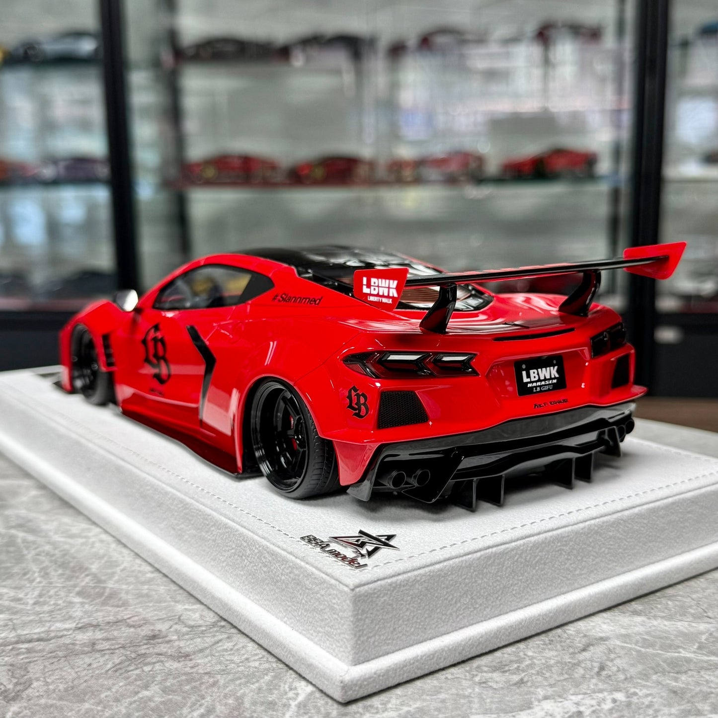 BBA Model Chevrolet Corvette C8 1:18 Resin Model image 4