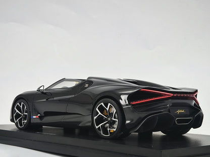 TopSpeed Bugatti w16 mistralBlack 1:18 - immagine 4