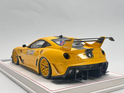 Scale Model DG Ferrari 599 EVO XX Yellow DG222 1:18 Yellow - immagine 4
