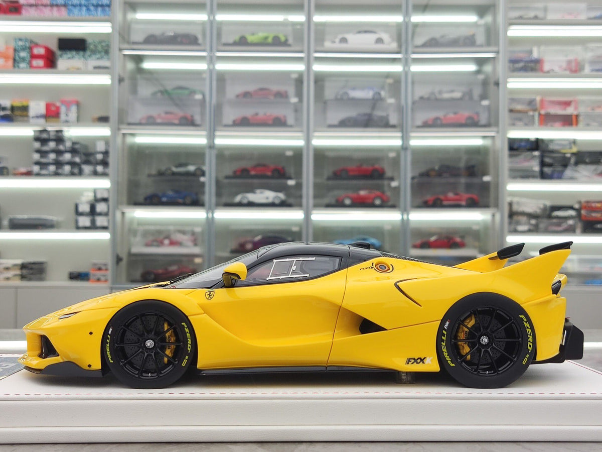 Scale Model 18 Ferrari FXXK Yellow JS 1:18 Yellow - immagine 4