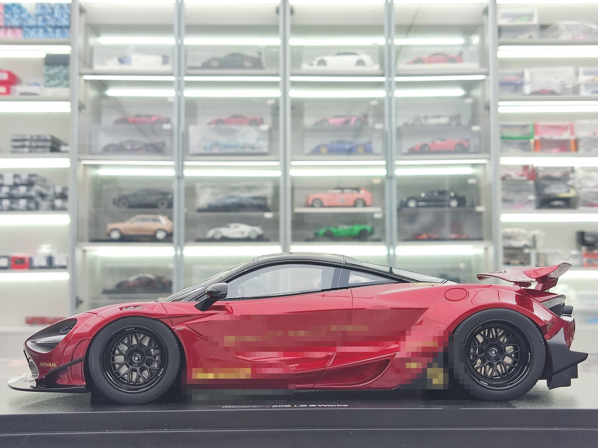 TopSpeed McLaren 720S LB Works Gem 1:18 Red - immagine 4