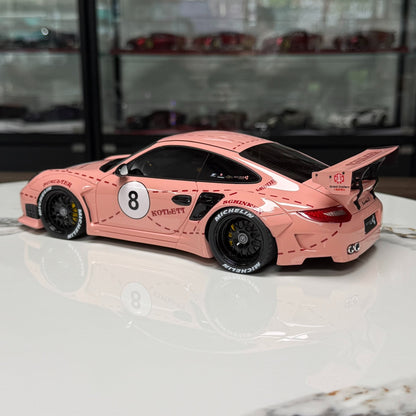 GT Spirit Porsche 911 997 LB-WORKS 1:18 Resin Model image 4