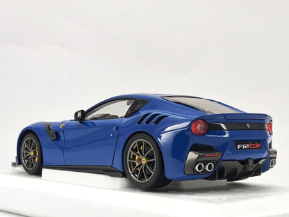 BBR Ferrarif 12 tdf 182107 1:18 Blue - immagine 4