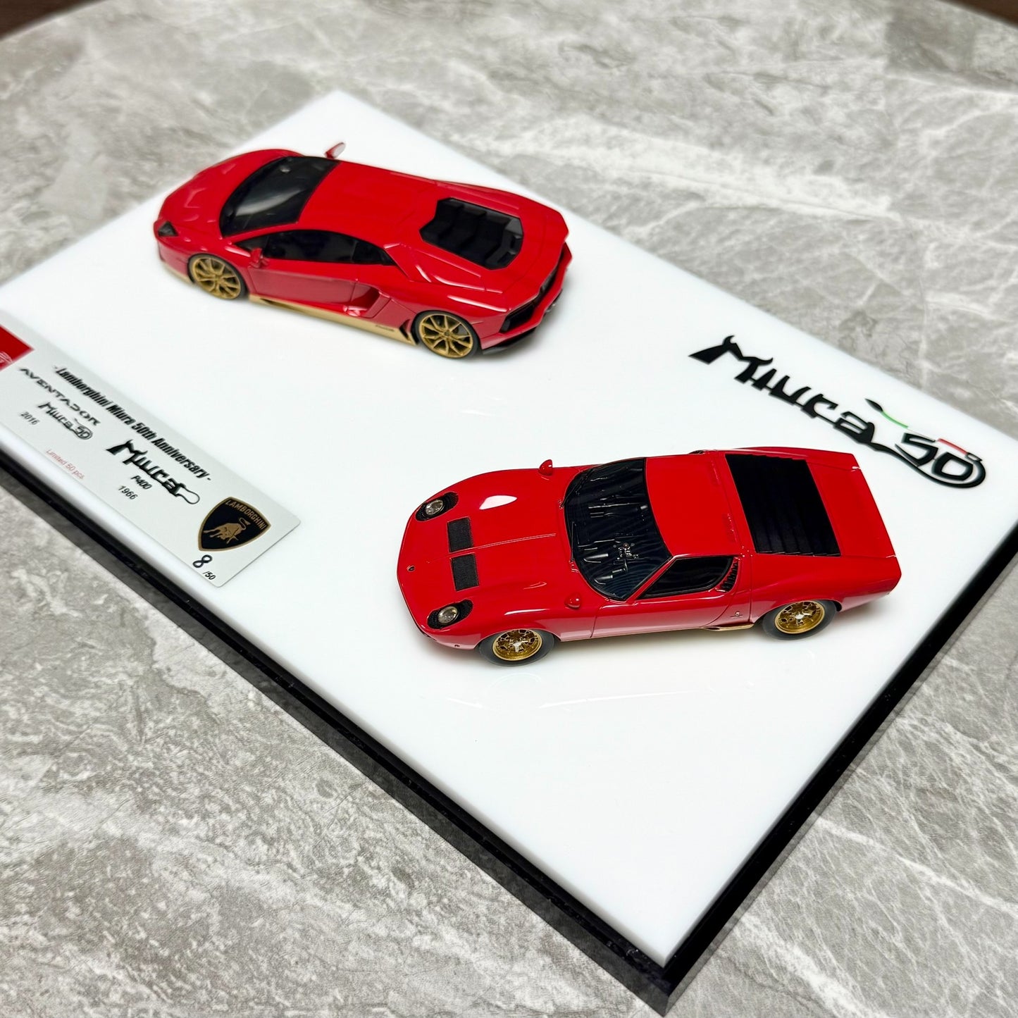 Make Up Lamborghini MIURA 1:43 Resin Model image 4