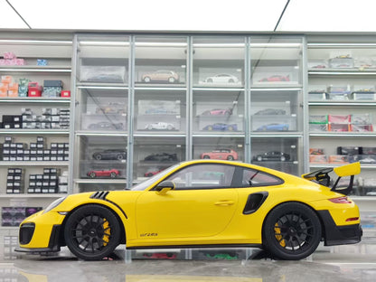 GT Spirit Porsche 911 991.2 RS WP Yellow 1:12 Yellow - immagine 4