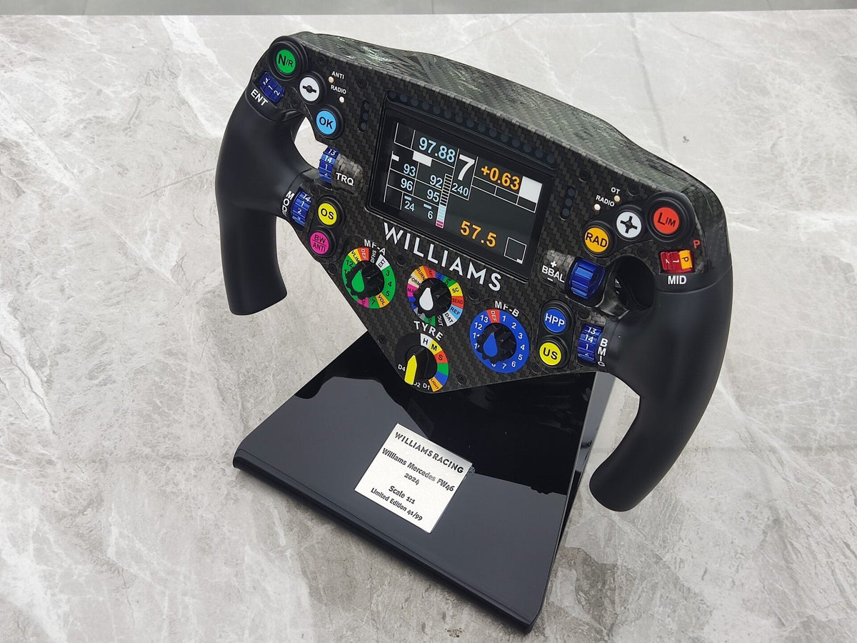 MINICHAMPS WILLIAMS F1 FW4 FW46 2024 210240223 1:1 Black - immagine 4
