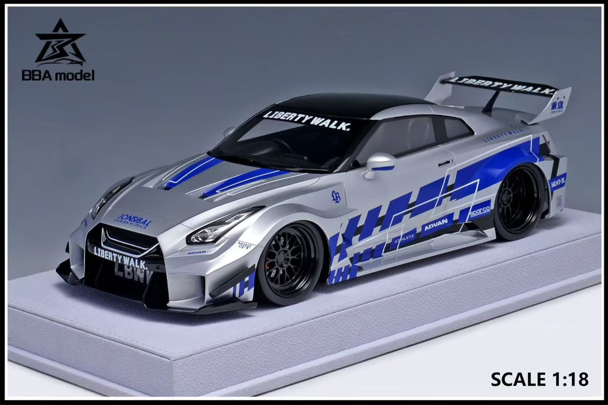 BBA MODEL NissanGTR 35GT-RR LBWK 1:18 - immagine 4