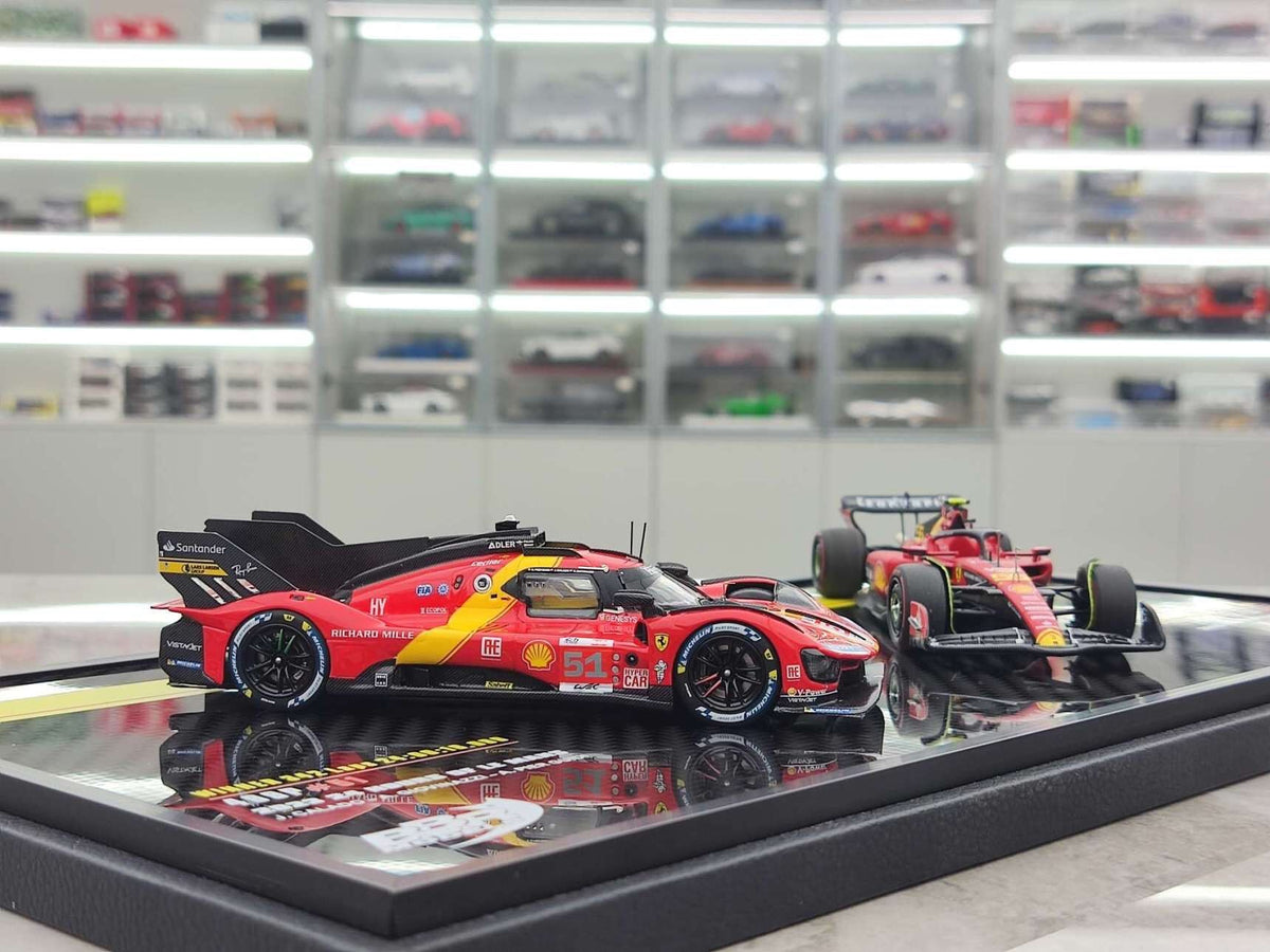 BBR Ferrari 499P EMP 85EXCH 1:18 Red - immagine 4