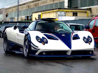 HH MODEL 8 Pagani zonda 760 Danubio Attack Pearl King 1:8 Green - immagine 4