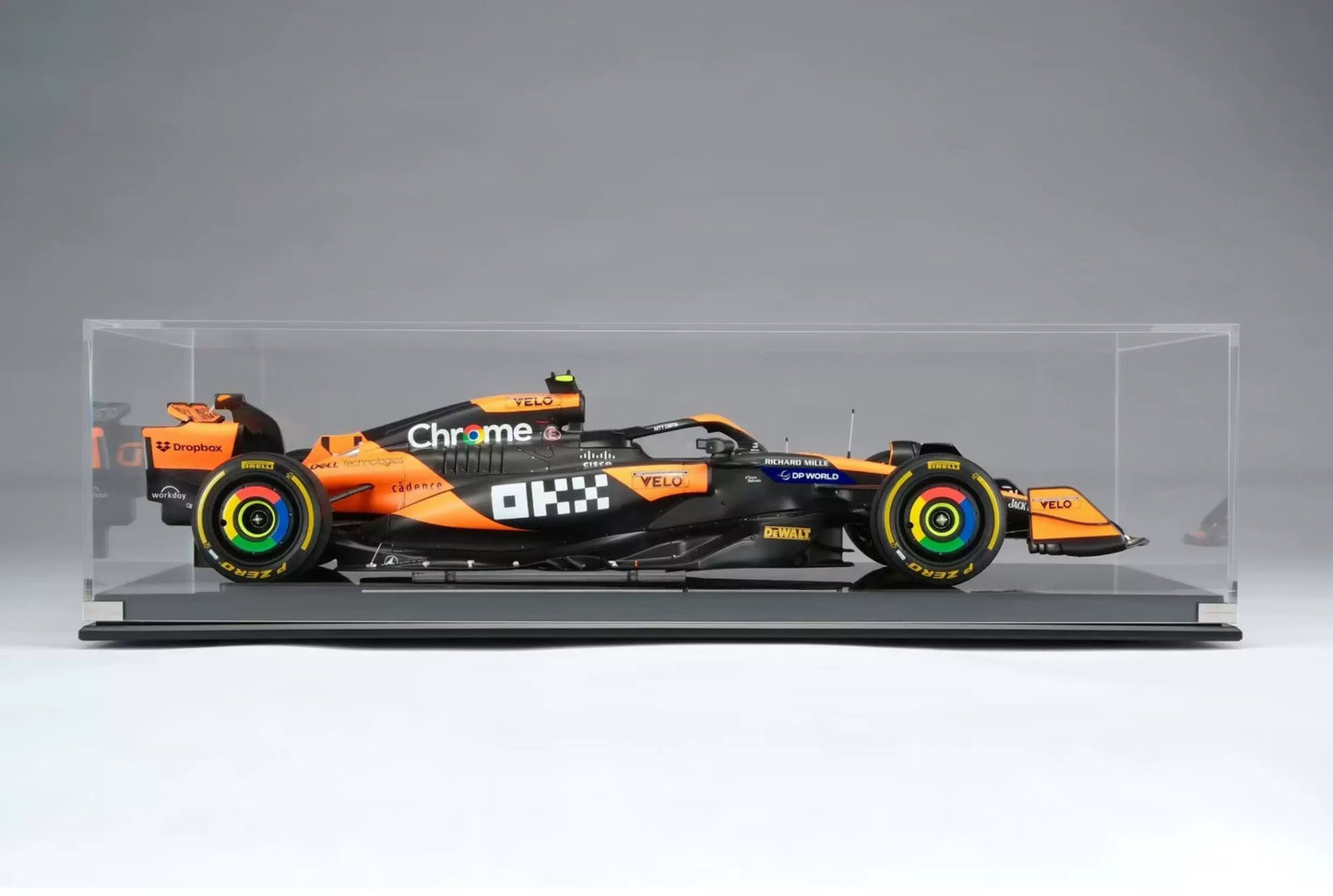 Amalgam 1/8 McLaren MCL38 Formula 1 Resin Model – 2024 Miami Grand Prix