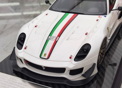 CE 1/18 Ferrari 599XX EVO #91 White Resin Model