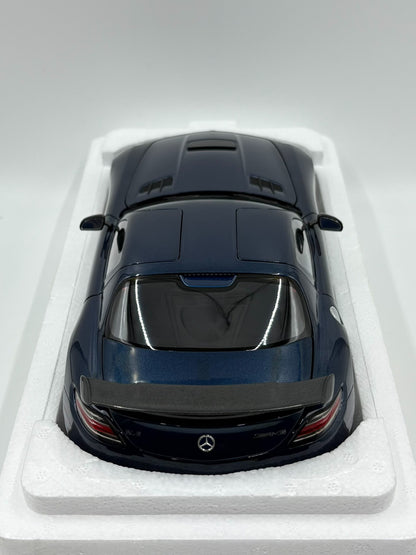 Scale Model Minichapms Mercedes-BenzSLS AMG Series 1:18 Black - immagine 5