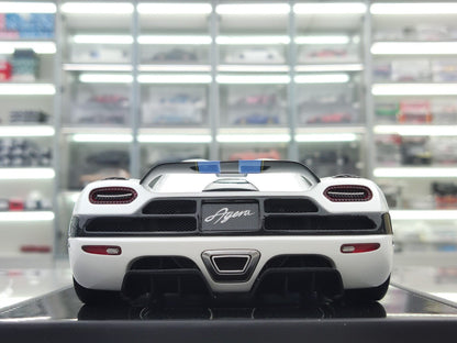 Scale Model VMB Horizon 5 A Agera 049 1:18 White - immagine 5