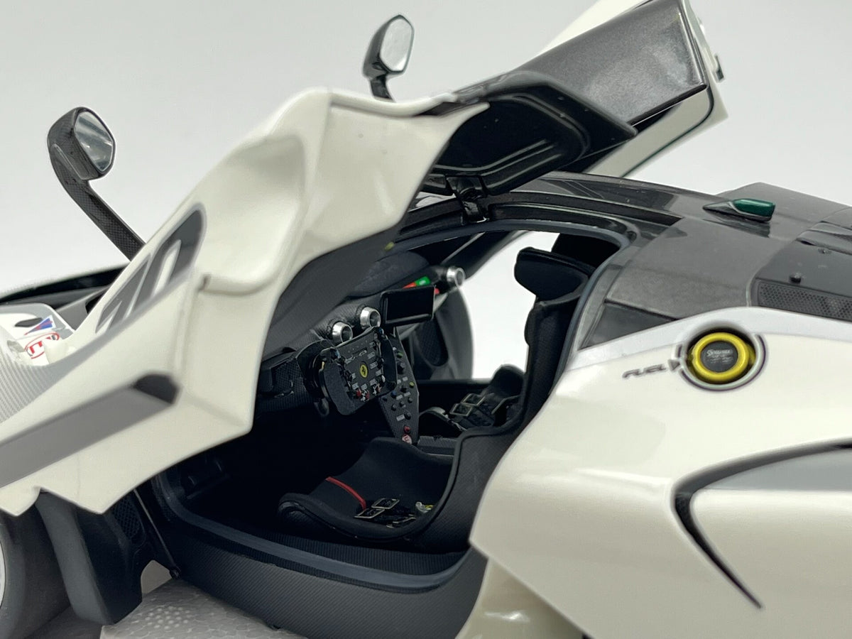 BBR 1 18 Ferrari fxxk EVO 1:18 White - immagine 5