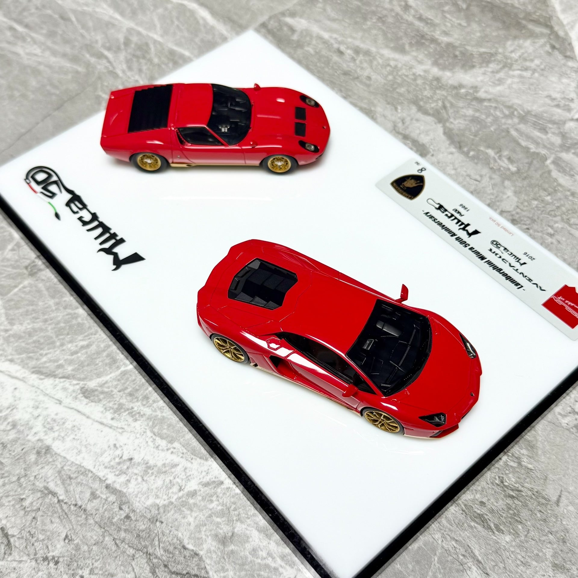Make Up Lamborghini MIURA 1:43 Resin Model image 5
