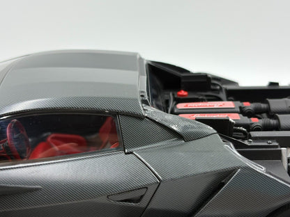 AUTOart LamborghiniSesto Element Elemento GreyCarbon Fibre 1:18 - immagine 5