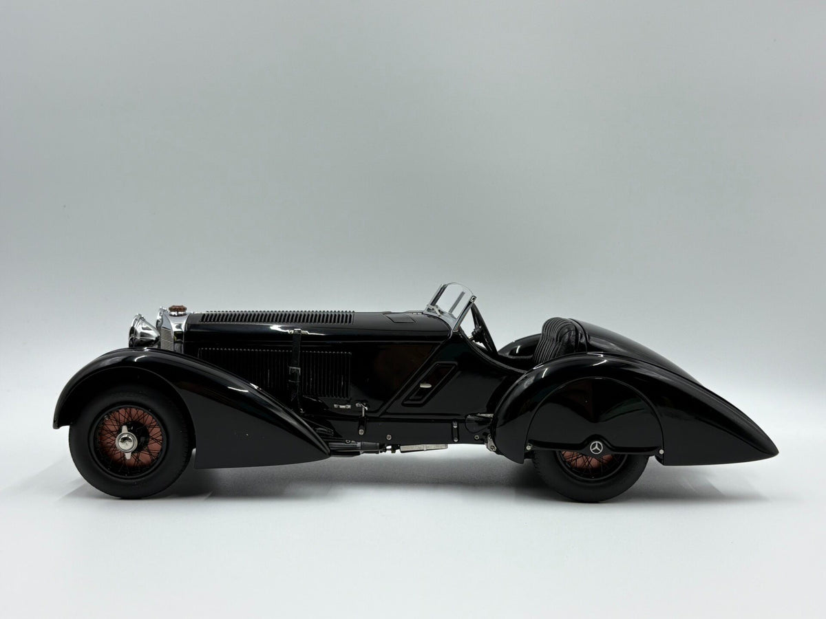 Scale Model CMC Mercedes-Benz SSK Trossi PRINCE 1:18 Black - immagine 5