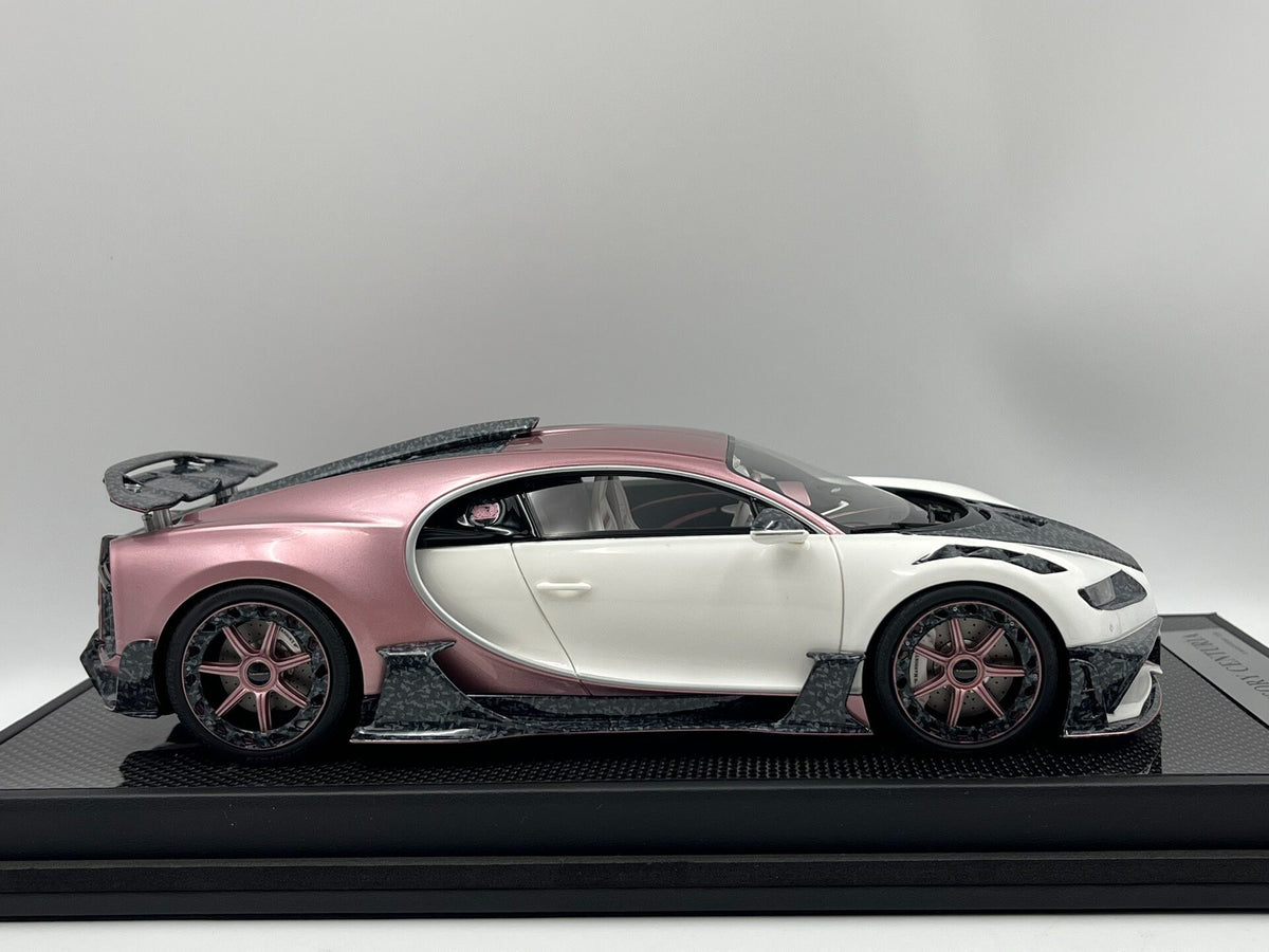 Scale Model Mansory Bugatti Chiron 2.0 78:99 White - immagine 5