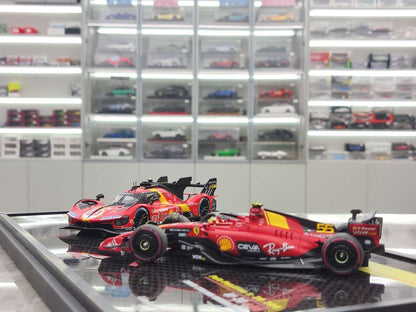 BBR Ferrari 499P EMP 85EXCH 1:18 Red - immagine 5