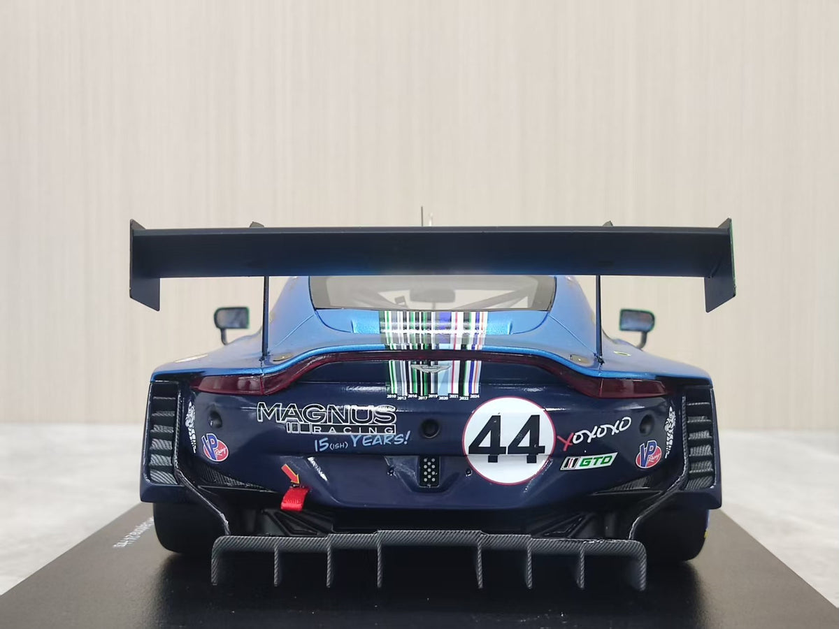 TopSpeed Aston Martin Vantage GT EVO Magnus Racing BlueLivery 1:18 - immagine 5