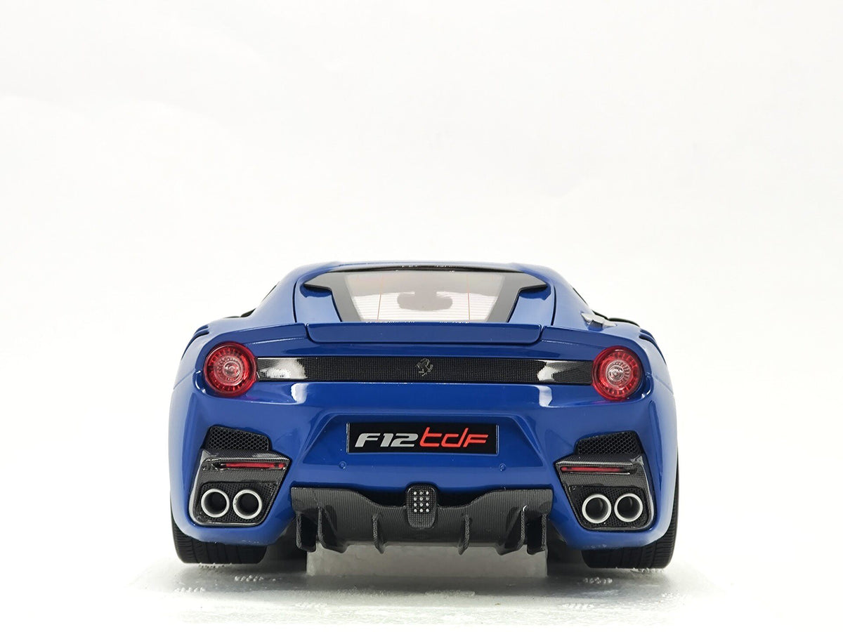 BBR Ferrarif 12 tdf 182107 1:18 Blue - immagine 5