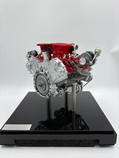 AR TopArt Collection Ferrari 488GTB 1/6Resin - immagine 5