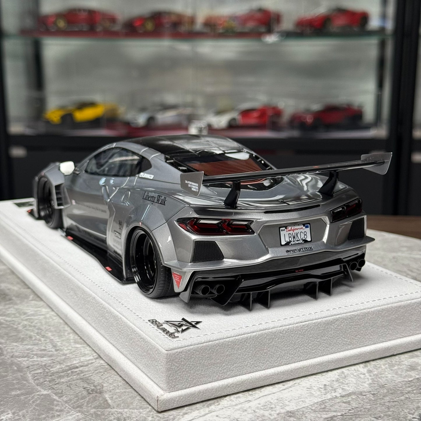 BBA Model Chevrolet Corvette C8 LB 1:18 Resin Model image 5
