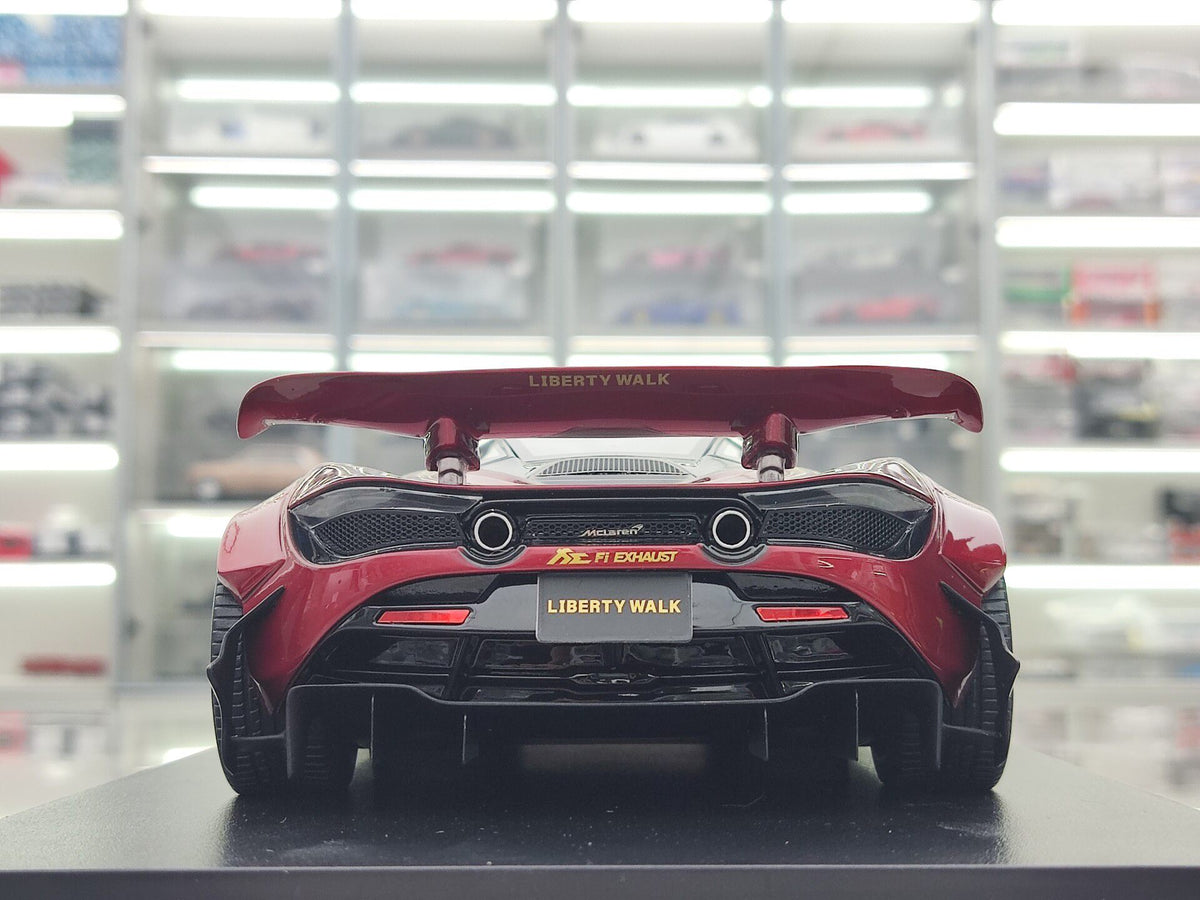 TopSpeed McLaren 720S LB Works Gem 1:18 Red - immagine 5