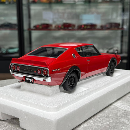 AUTOart SKY SKYLINE GT-R KPGC 110 OpeningModel packaging 1:18 - immagine 5