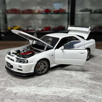 AUTOart Nissan R34 GT-R V-Spec 1:18 Alloy Model image 5