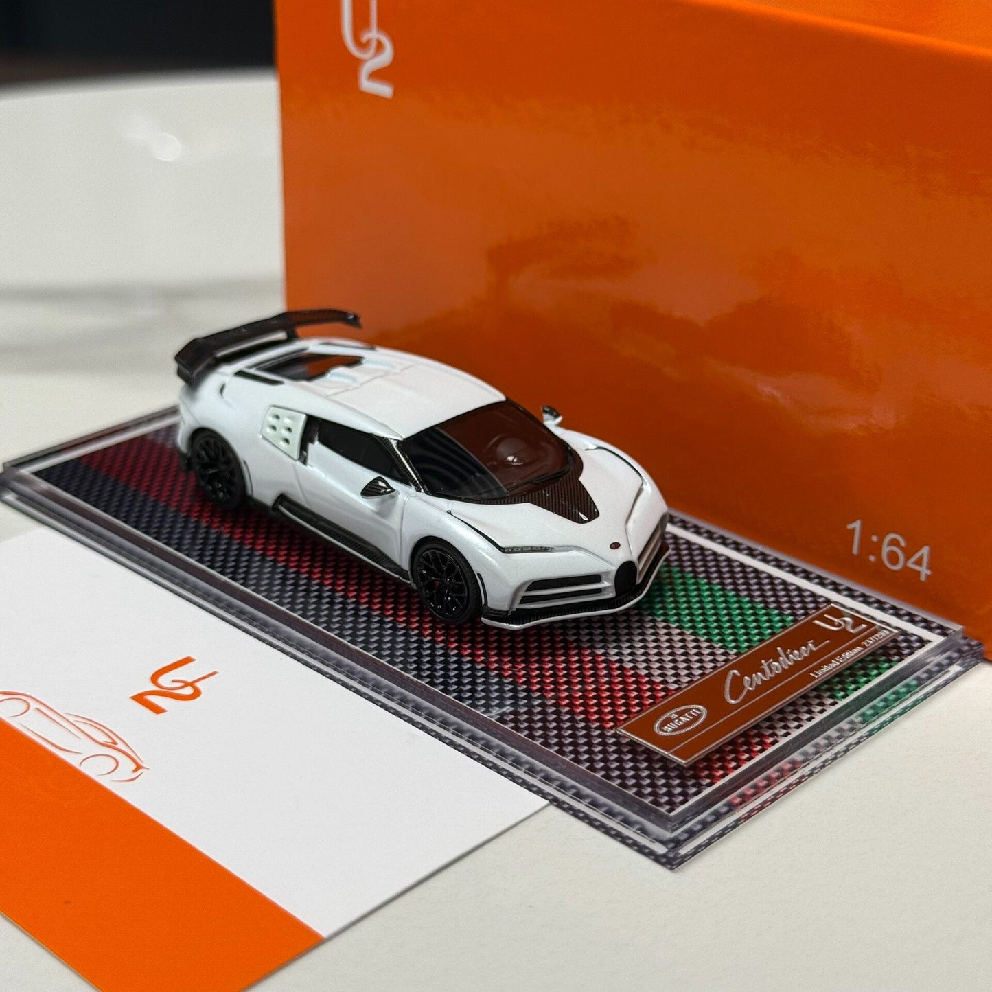 U2 Bugatti Centodieci 1:64 Resin Model image 5
