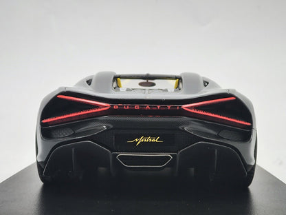 TopSpeed Bugatti w16 mistralBlack 1:18 - immagine 5