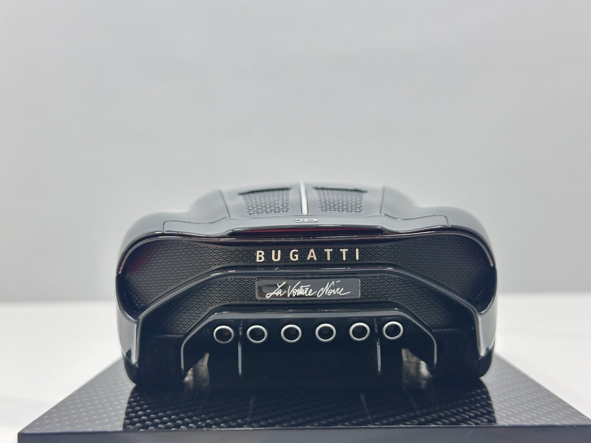 Scale Model 18 Bugatti BlackCarbon Fibre 1:18 - immagine 5