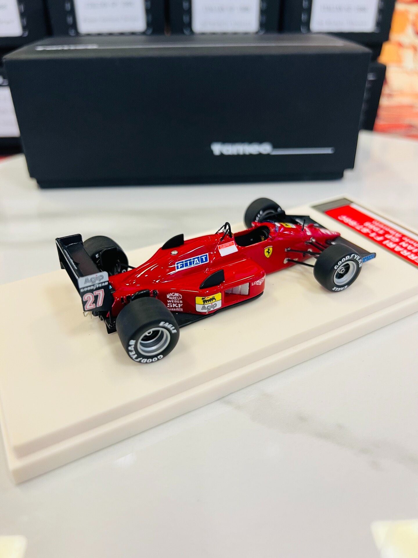 Tameo Ferrari F1 87/88C 1:43 Alloy Model image 5