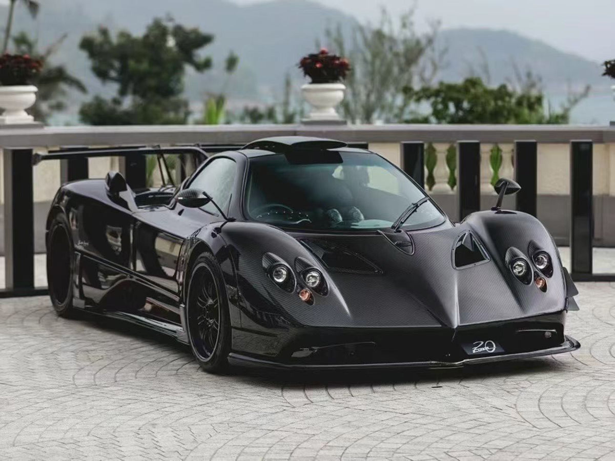 HH MODEL 8 Pagani zonda 760 Danubio Attack Pearl King 1:8 Green - immagine 5