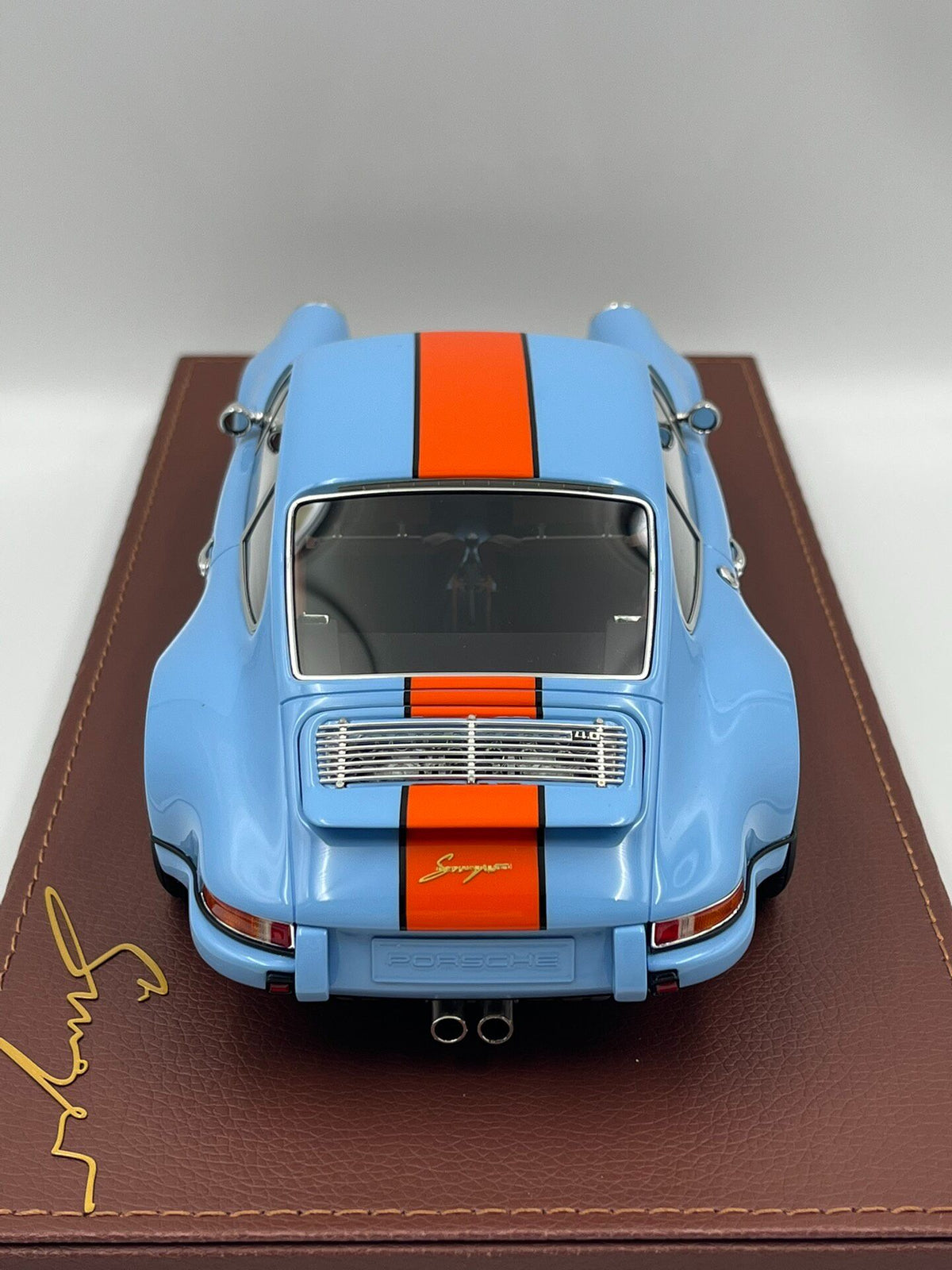 Scale Model Delicate 1 18Porsche 911 Sin Singer Light - immagine 5