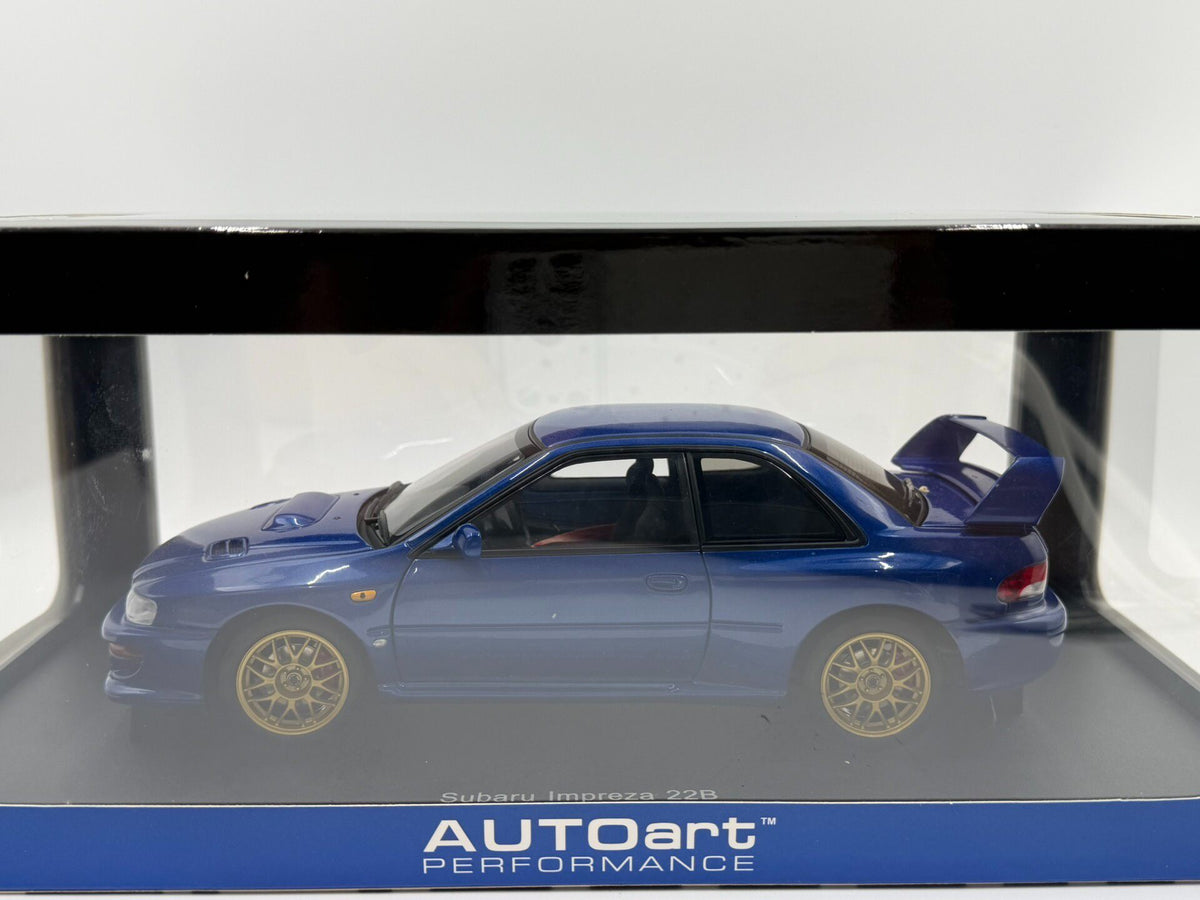 Scale Model 18 22B STi Blue - immagine 5