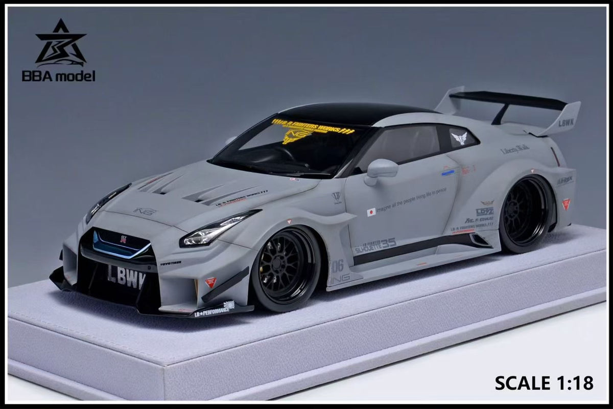 BBA MODEL NissanGTR 35GT-RR LBWK 1:18 - immagine 5