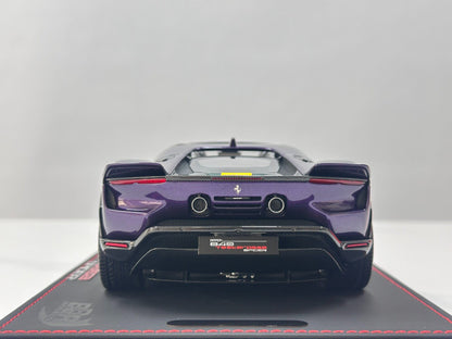 BBR Ferrari 849 Testarossa Sp Spider 1:18 Purple - immagine 5