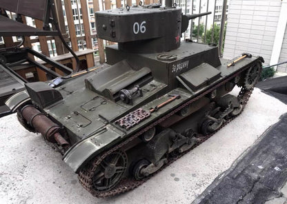 1/6 Scale Soviet T-26 Light Tank Full Interior Custom Display Model