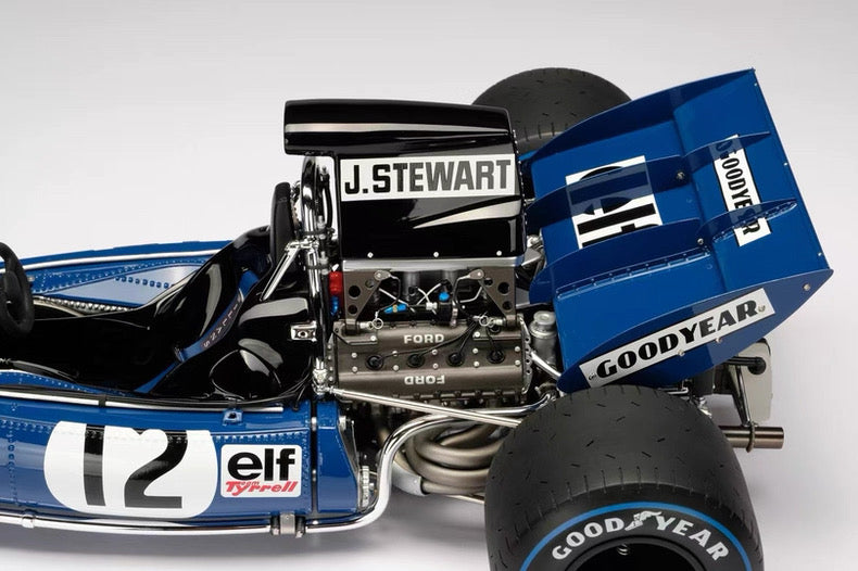Amalgam 1/8 Tyrrell 003 British Grand Prix Winner Resin Model