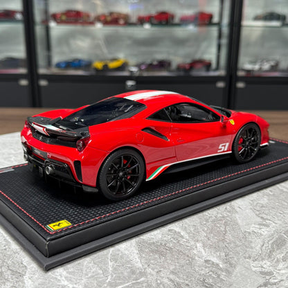 MR Ferrari 488 Pista 1:18 Resin Model image 6