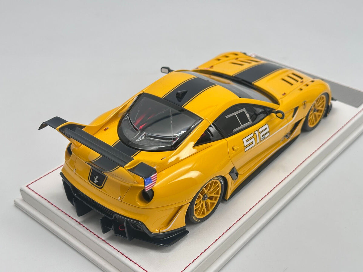 Scale Model DG Ferrari 599 EVO XX Yellow DG222 1:18 Yellow - immagine 6
