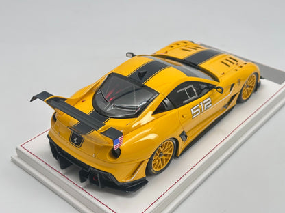 Scale Model DG Ferrari 599 EVO XX Yellow DG222 1:18 Yellow - immagine 6