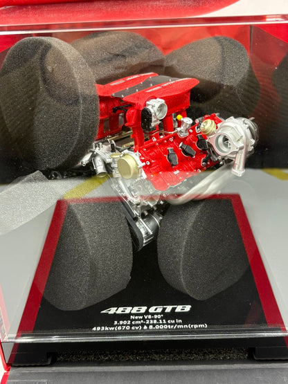AR TopArt Collection Ferrari 488GTB 1/6Resin - immagine 6