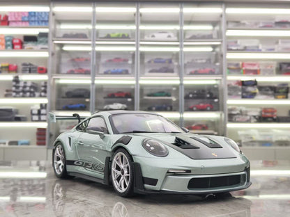Scale Model Porsche 911GT3RS 110062044 1:18 Silver - immagine 6