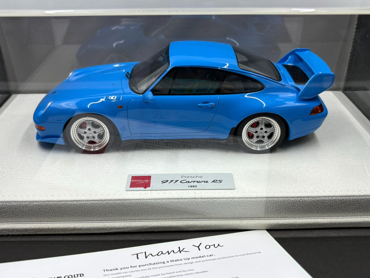 AR MAKE UP Porsche 911 993 Carrera RS 1995 1:18 Blue - immagine 6