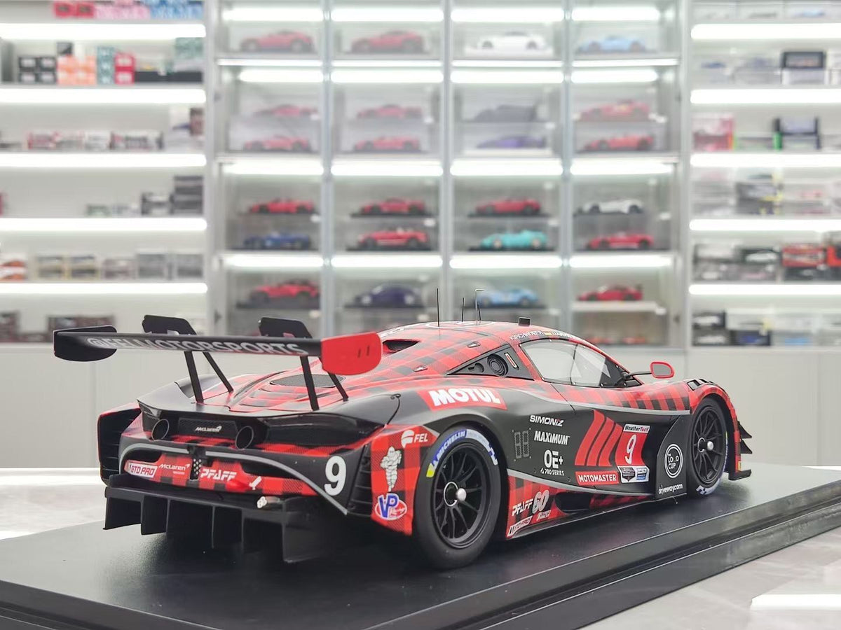 TopSpeed McLaren 720S Evo Pfaff Motorsports Plaid 1:18 - immagine 6