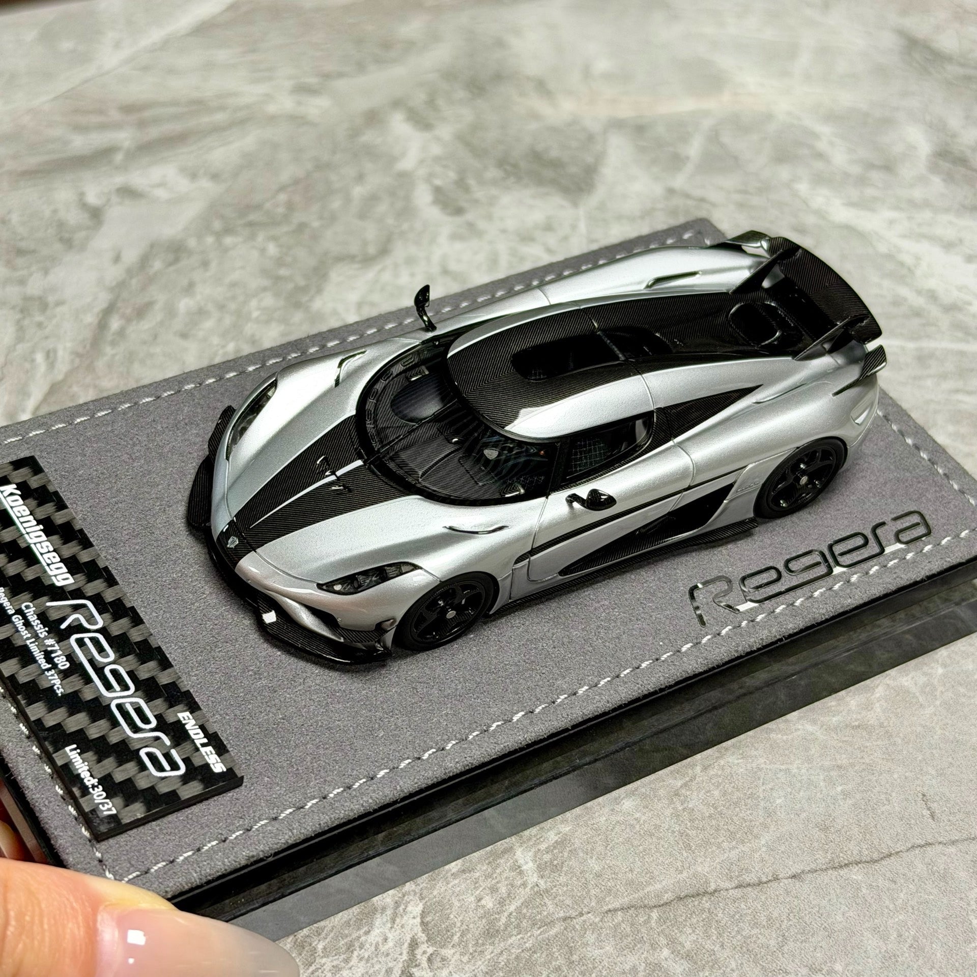 Gryning Koenigsegg Regeara 1:43 Resin Model image 6