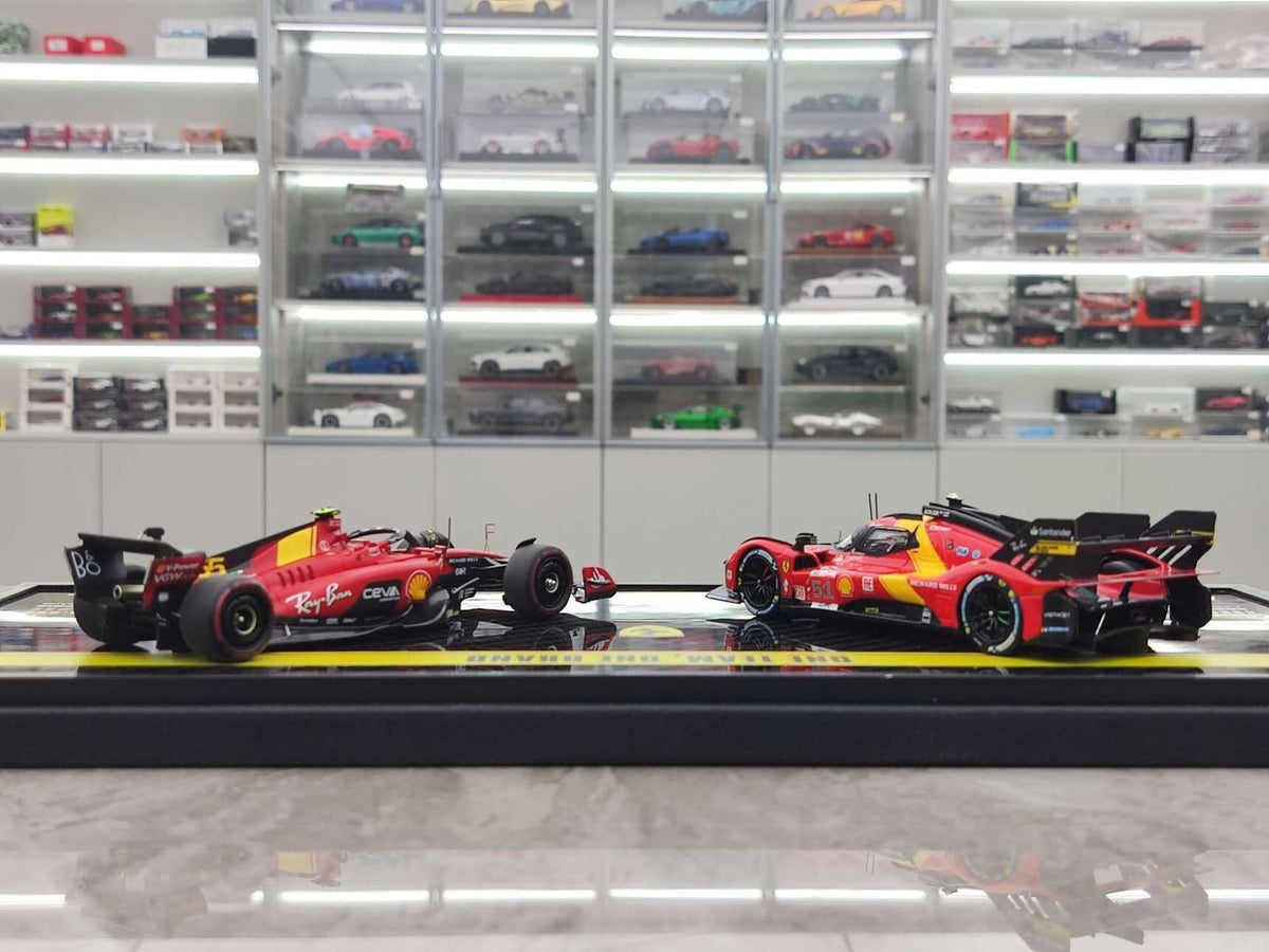 BBR Ferrari 499P EMP 85EXCH 1:18 Red - immagine 6